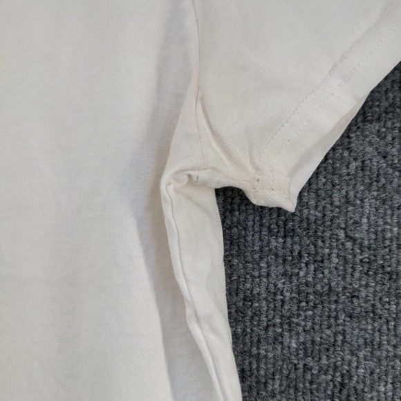 GFTD Los Angeles Mens Anarchy Grim Reaper Graphic T-Shirt White M Rhinestone - Picture 11 of 16